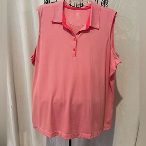 EP PRO Sleeveless Polo Top 1X